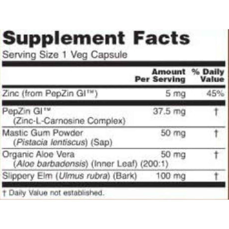 NOW Foods Suplemento para la Gastritis - 60 Cápsulas Vegetales