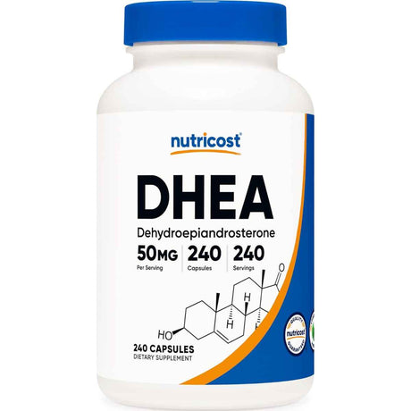 Nutricost DHEA  50 mg - 240 Cápsulas - Haz Tu Pedido