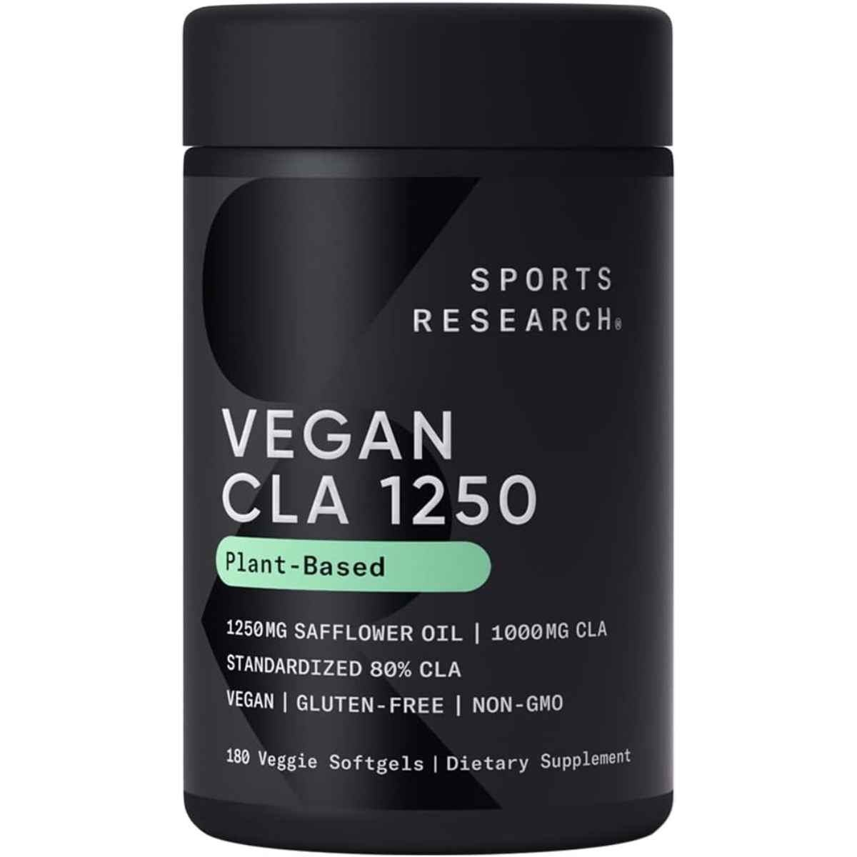 Sports Research CLA  1250 mg - 180 Cápsulas Blandas Vegetales - Haz Tu Pedido