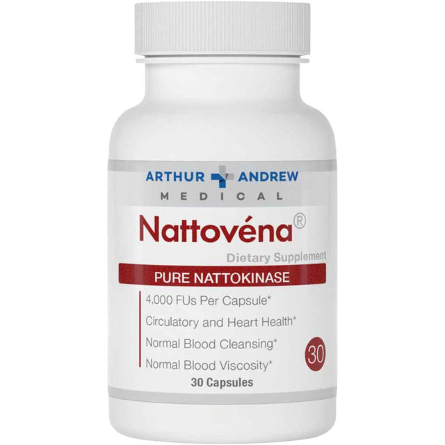 Arthur Andrew Medical Nattovena Nattoquinasa  - 30 Cápsulas - Haz Tu Pedido