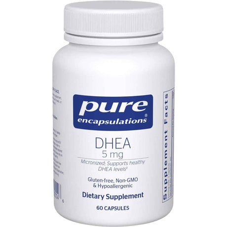 Pure Encapsulations DHEA  5 mg - 60 Cápsulas - Haz Tu Pedido