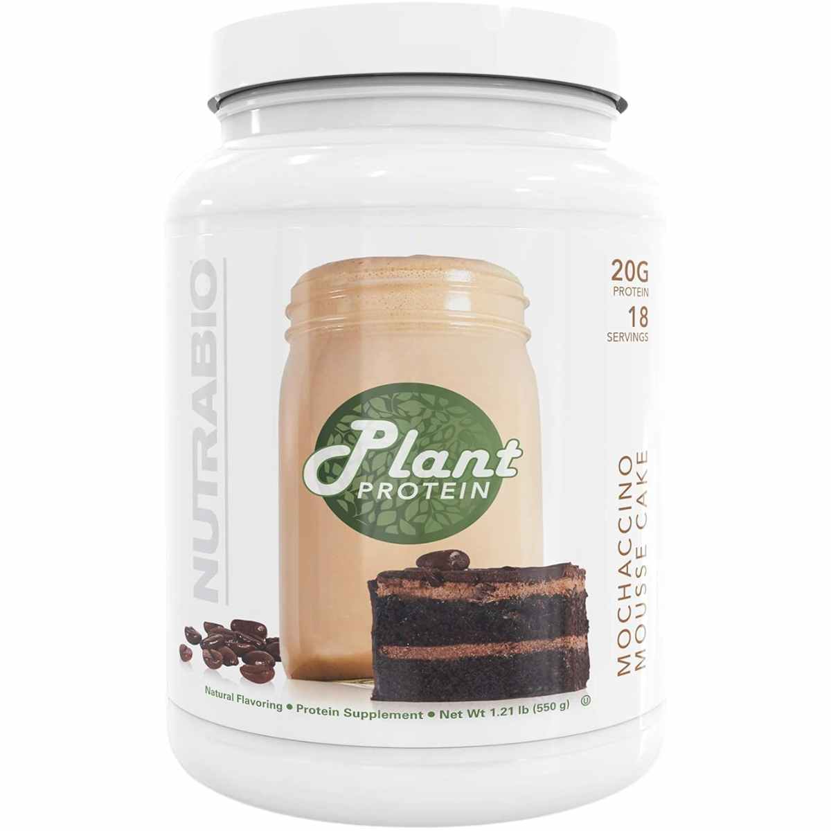 NutraBio Proteína Vegetal - Polvo