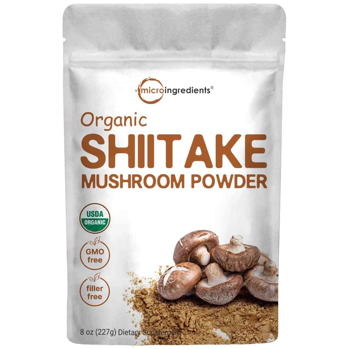 Micro Ingredients Hongo Shiitake - 227 g - Haz Tu Pedido