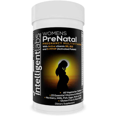 Intelligent Labs Multivitamínico Prenatal para Mujer - 60 Tabletas Vegetarianas - Haz Tu Pedido