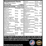 Intelligent Labs Multivitamínico Prenatal para Mujer - 60 Tabletas Vegetarianas - Tabla Nutricional - Haz Tu Pedido