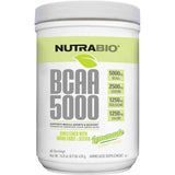 NutraBio Aminoácidos de Cadena Ramificada 5000 mg - Polvo