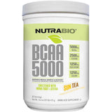 NutraBio Aminoácidos de Cadena Ramificada 5000 mg - Polvo