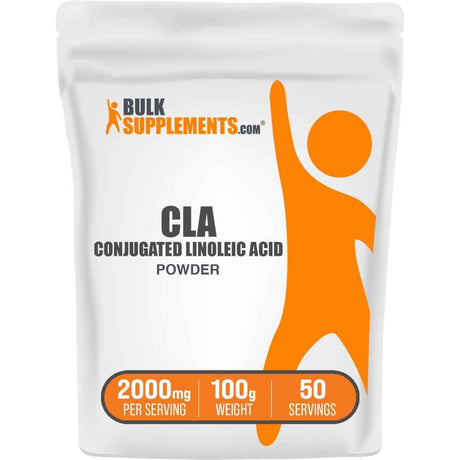 BulkSupplements.com CLA Ácido Linoleico Conjugado 2000 mg - 100 g - Haz Tu Pedido