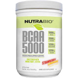 NutraBio Aminoácidos de Cadena Ramificada 5000 mg - Polvo