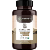 Longevity Botanicals Extracto de hongo Cordyceps - 120 Cápsulas - Haz Tu Pedido