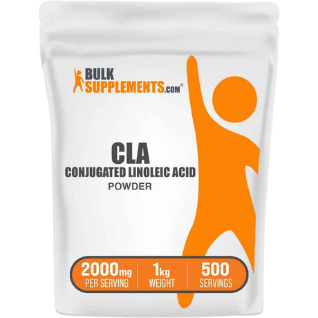 BulkSupplements.com Cla Ácido Linoleico Conjugado 2000 mg - 1000 lb - Haz Tu Pedido