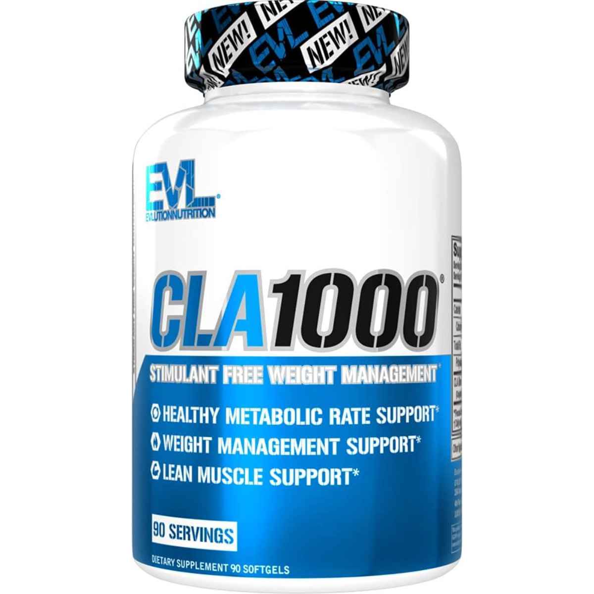 Evlution Nutrition CLA 1000 mg - 90 Cápsulas Blandas - Haz Tu Pedido