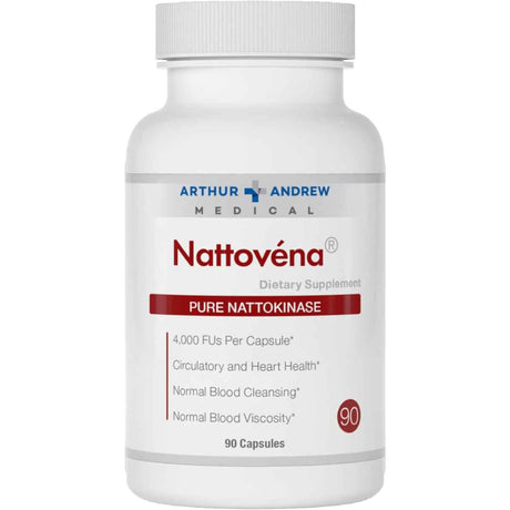Arthur Andrew Medical Nattovena Nattoquinasa - 90 Cápsulas - Haz Tu Pedido