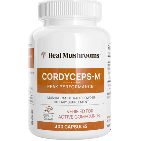 Real Mushrooms  Extracto de Hongo Cordyceps - 300 Cápsulas - Haz Tu Pedido