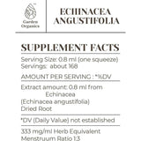 Garden Organics Echinacea Angustifolia - 113 g - Tabla Nutricional - Haz Tu Pedido