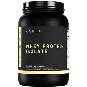 Kaged Aislado de Proteína de Suero - Sabor Vainilla - 1,36 g - Haz Tu Pedido
