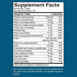  Prenatal  - 120 Tabletas - Tabla Nutricional - Haz Tu Pedido