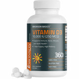 Bronson Vitamina D3 10000 IU - 360 Tabletas - Haz Tu Pedido