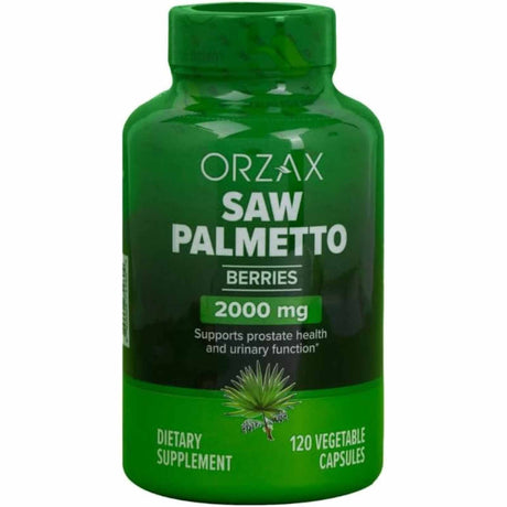 Orzax Saw Palmetto 2000 mg - 120 Cápsulas Vegetales - Haz Tu Pedido