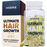 Moerie Suplemento para el Crecimiento del Cabello - 60 Cápsulas Líquidas Veganas