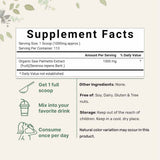 Micro Ingredients Saw Palmetto - 113 g - Tabla Nutricional - Haz Tu Pedido