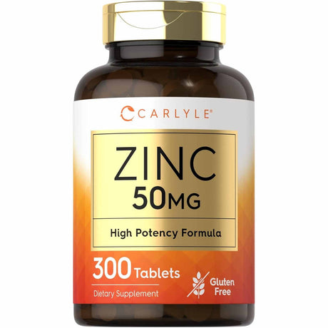 Carlyle Zinc  50 mg - 300 Tabletas - Haz Tu Pedido