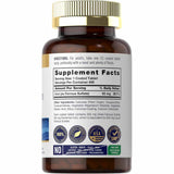 Carlyle Sulfato Ferroso de Hierro - 400 Comprimidos Recubiertos - Tabla Nutricional - Haz Tu Pedido
