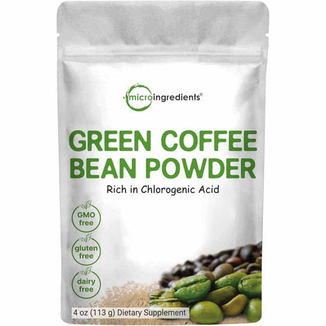 Micro Ingredients Extracto de Grano de Café Verde - 113 g - Haz Tu Pedido
