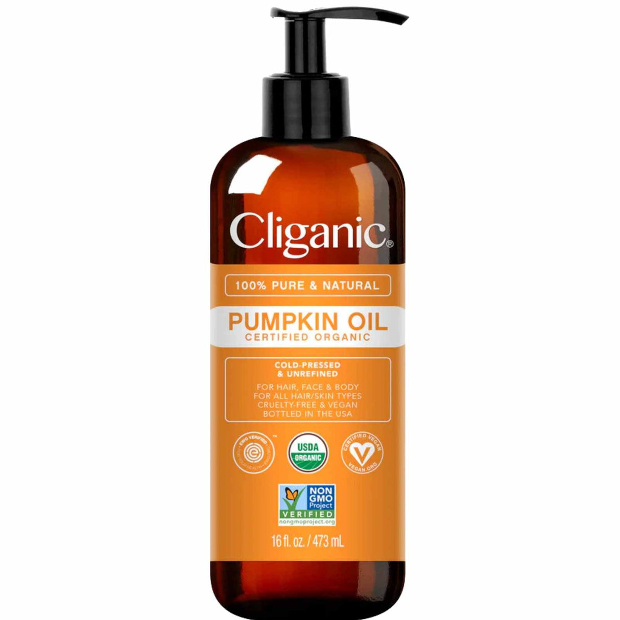 Cliganic Aceite de Semilla de Calabaza - Líquido