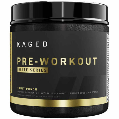 Kaged Pre-Entrenamiento Elite - Sabor Ponche de Frutas - 668 g - Haz Tu Pedido
