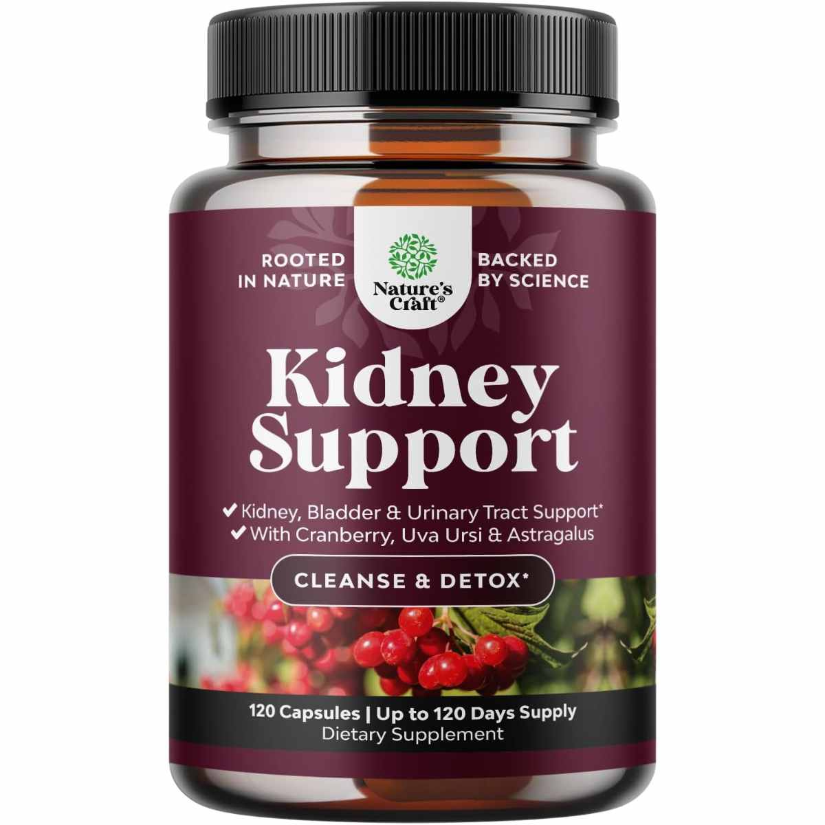 Natures Craft Suplemento de Apoyo Renal  - 120 Cápsulas - Haz Tu Pedido