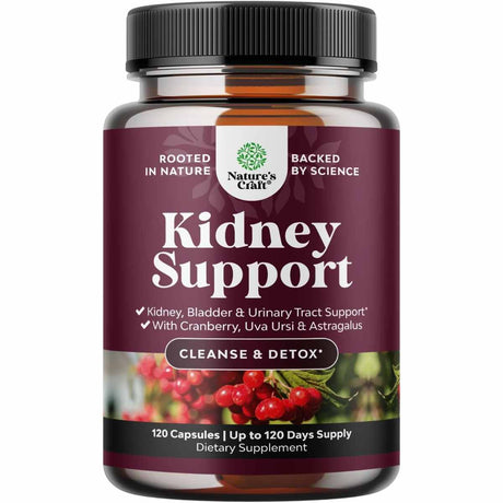 Natures Craft Suplemento de Apoyo Renal  - 120 Cápsulas - Haz Tu Pedido