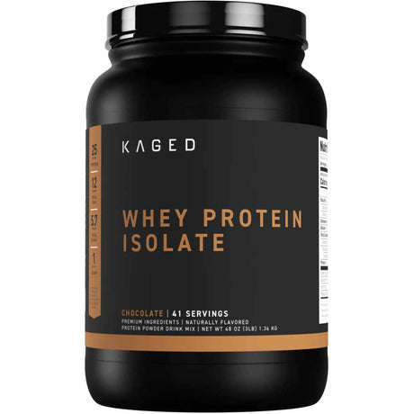 Kaged Aislado de Proteína de Suero - Sabor Chocolate - 1,36 g - Haz Tu Pedido

