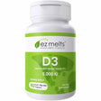 EZ Melts Vitamina D3 5000 IU - 90 Tabletas - Haz Tu Pedido