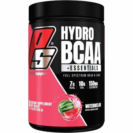 ProSupps  HydroBCAA Aminoácidos de Cadena Ramificada - Sabor Sandía - 420 g - Haz Tu Pedido
