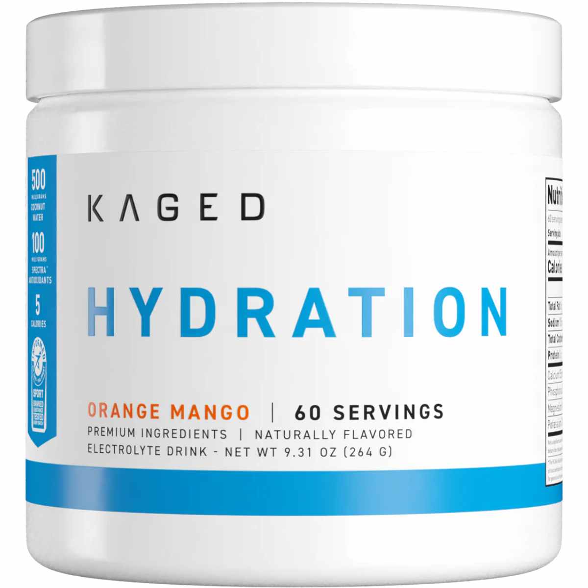 Kaged Hydration Suplemento Hidratante con Electrolitos - Polvo