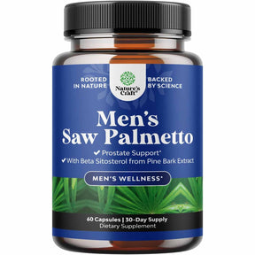 Natures Craft Saw Palmetto para Hombres - 60 Cápsulas - Haz Tu Pedido