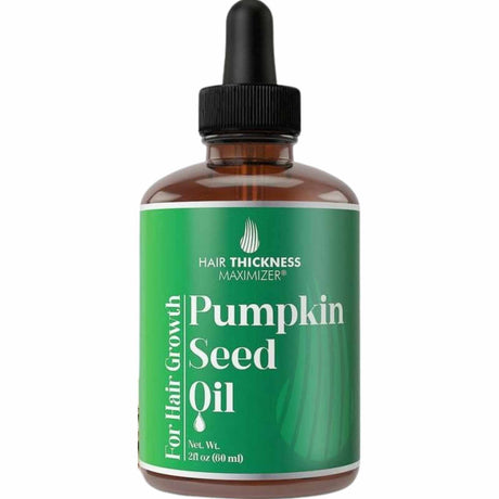 Hair Thickness Maximizer Aceite Tópico de Semilla de Calabaza - 60 ml - Haz Tu Pedido