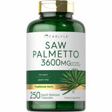 Carlyle Saw Palmetto 3600 mg - 250 Cápsulas de Liberación Rápida - Haz Tu Pedido