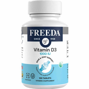 Freeda  Vitamina D3 1000 IU - 100 Tabletas - Haz Tu Pedido