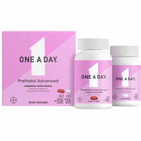 One A Day Dúo Multivitamínico Completo Prenatal  - 120 Cápsulas Blandas / Tabletas - Haz Tu Pedido
