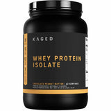 Kaged Aislado de Proteína de Suero - Sabor Mantequilla de Maní con Chocolate - 1,36 g - Haz Tu Pedido
