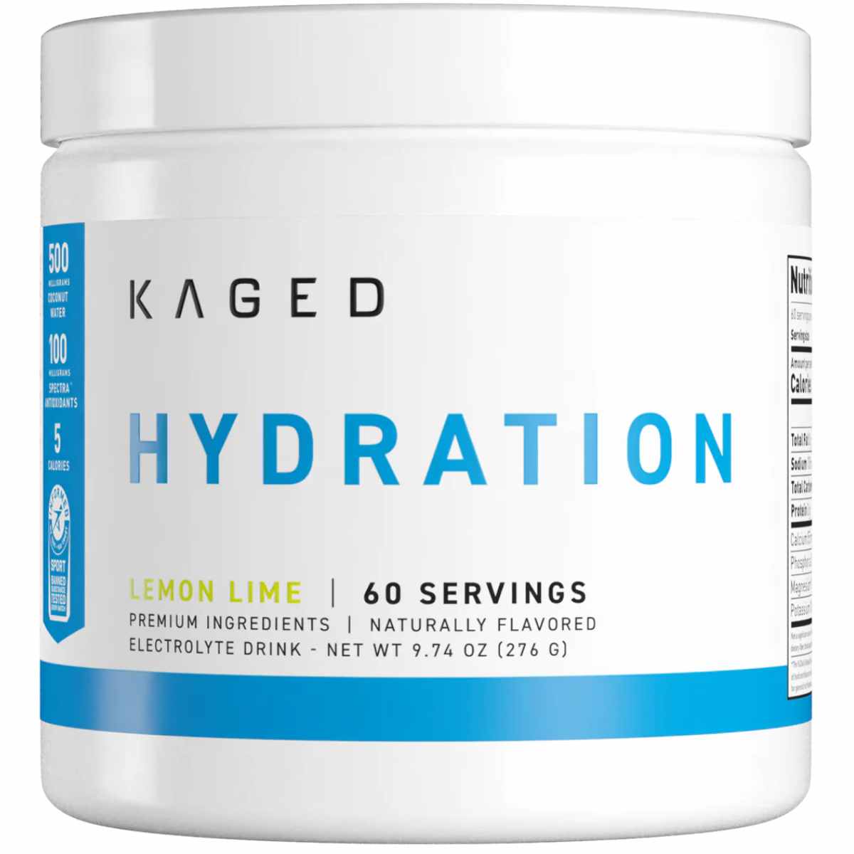 Kaged Hydration Suplemento Hidratante con Electrolitos - Polvo
