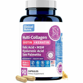Clinical Nutra  Multi Colágeno - 90 Cápsulas - Haz Tu Pedido
