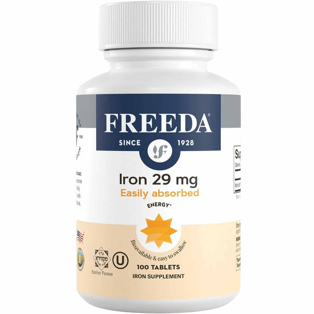 Freeda  Hierro  29 mg - 100 Tabletas - Haz Tu Pedido