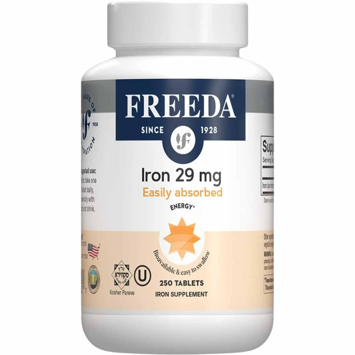 Freeda  Hierro  29 mg - 250 Tabletas - Haz Tu Pedido