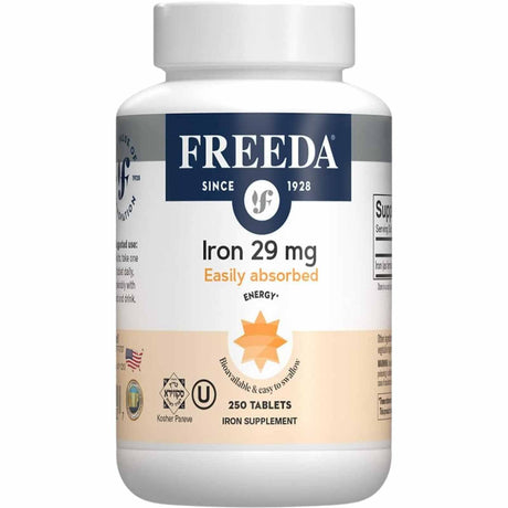 Freeda  Hierro  29 mg - 250 Tabletas - Haz Tu Pedido