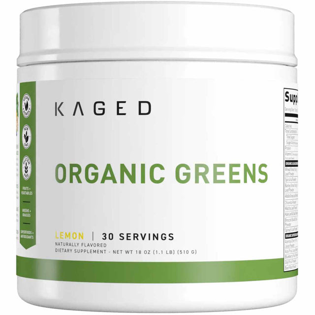 Kaged Verduras Orgánicas - Sabor Limón - 510 g - Haz Tu Pedido