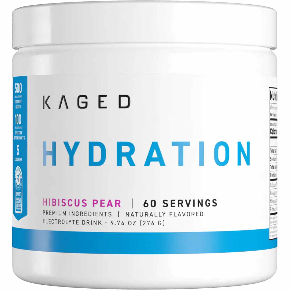 Kaged Hydration Suplemento Hidratante con Electrolitos - Polvo