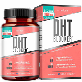 Reviden DHT para el Crecimiento del Cabello 5000 mcg - 60 Cápsulas - Haz Tu Pedido